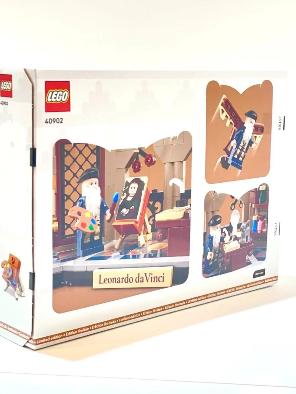 LEGO 40902 Tribute to Leonardo da Vinci NIB New Sealed In Hand